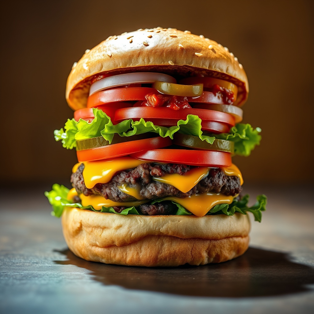 Giant Gourmet Burger